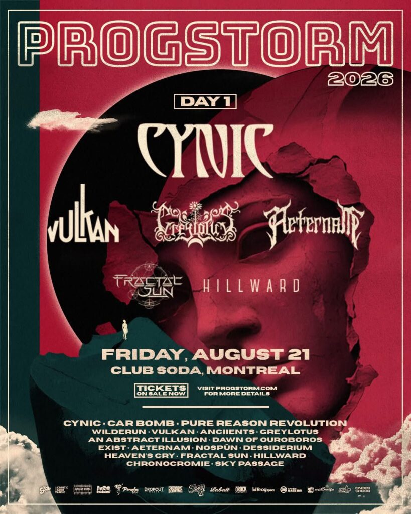 CYNIC VULKAN GREYLOTUS AETERNAM FRACTAL SUN HILLWARD