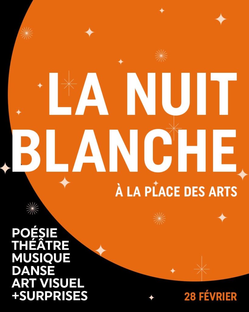 LA NUIT BLANCHE DE LA POÉSIE
