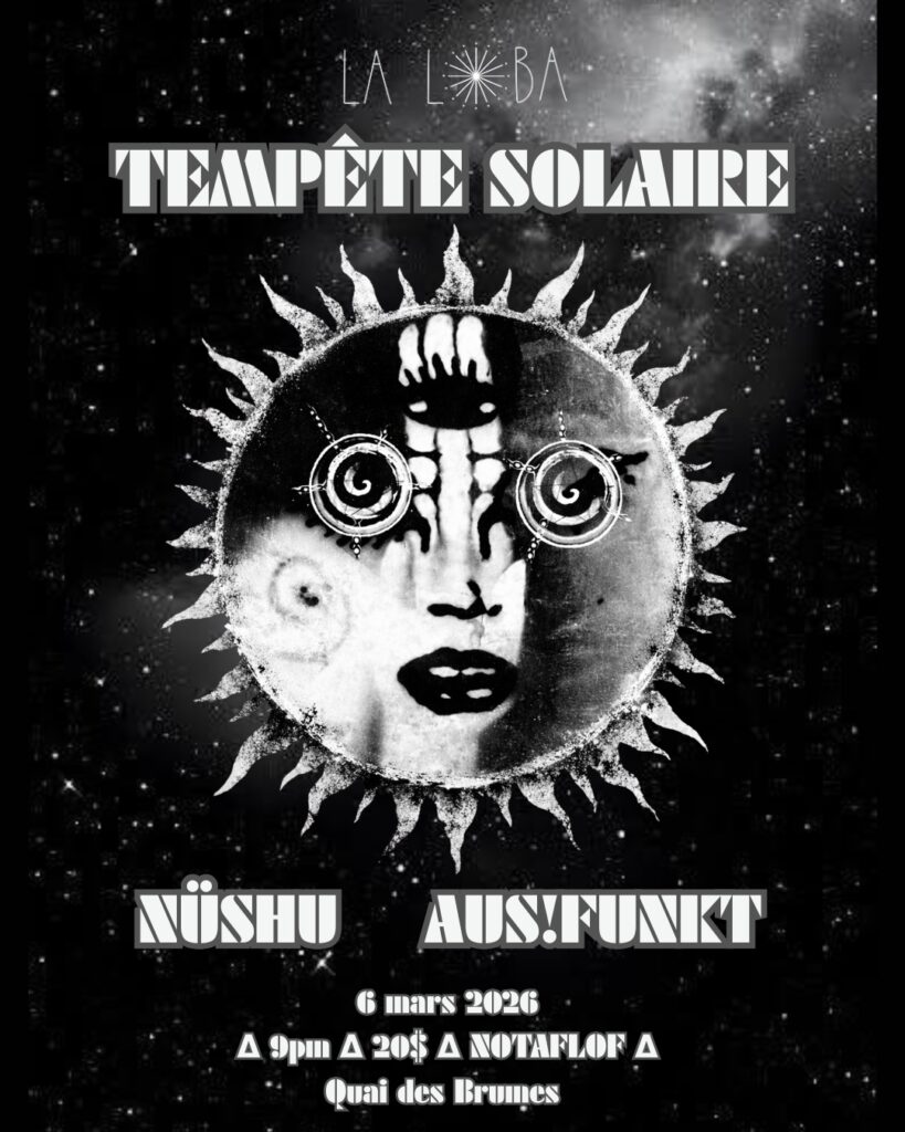 TEMPÊTE SOLAIRE NUSHÜ AUS!FUNKT