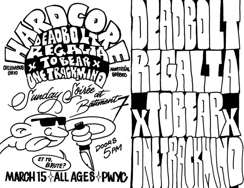 DEADBOLT XTOBEARX ONE TRACK MIND