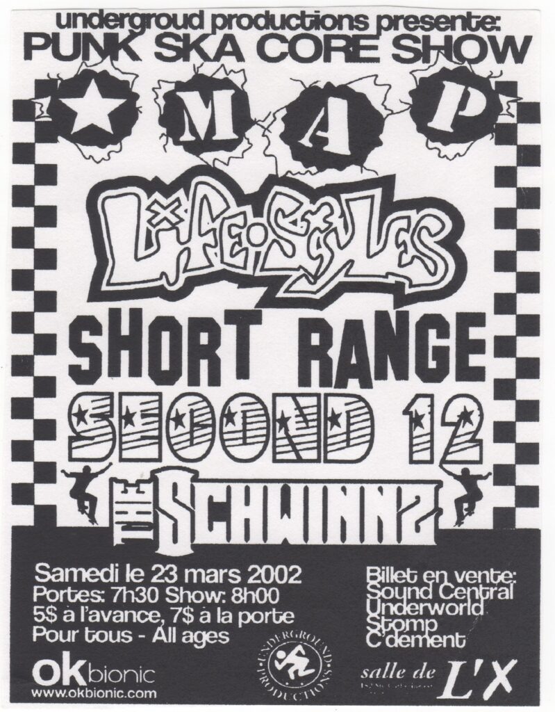 MAP LIFE STYLES SHORT RANGE SECOND 12 THE SCHWINNZ