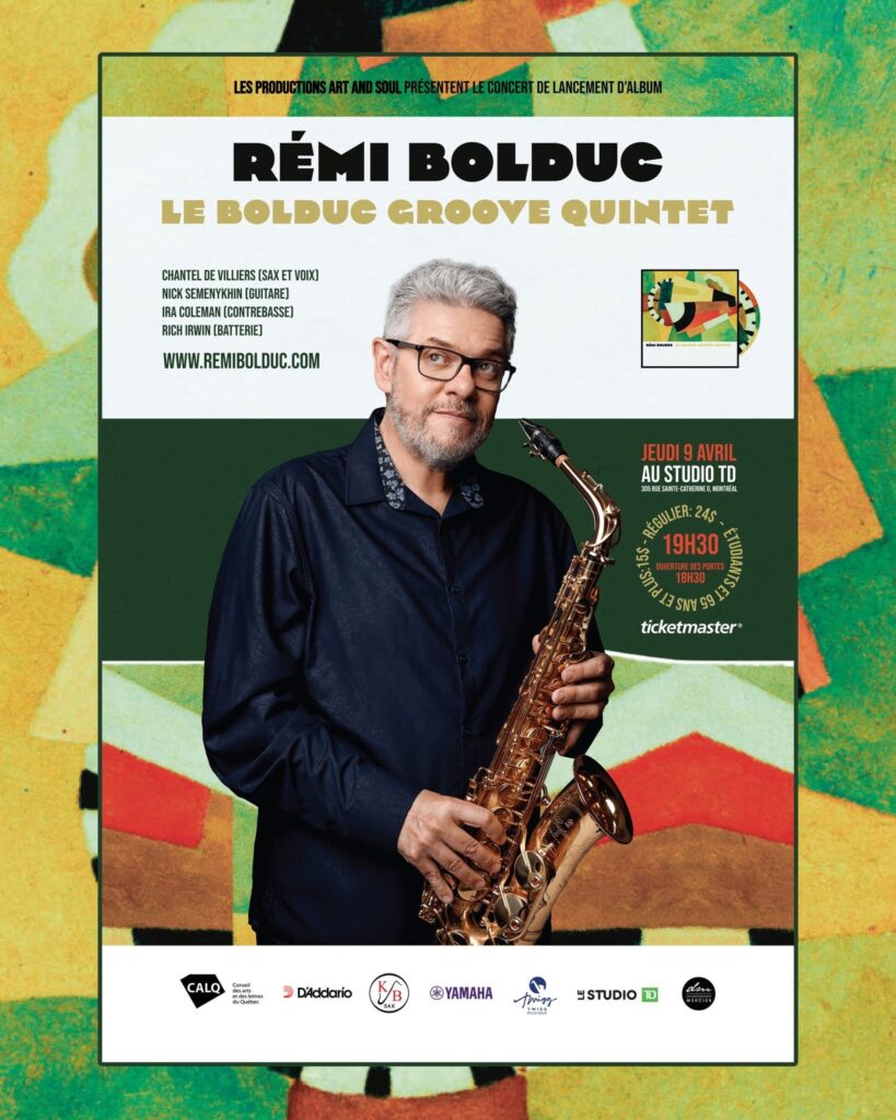 RÉMI BOLDUC QUINTET