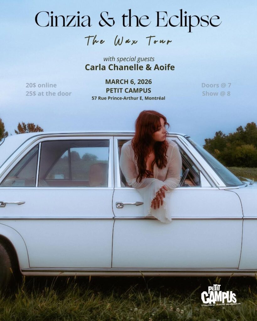 CINZIA & THE ECLIPSE CARLA CHANELLE & AOIFE