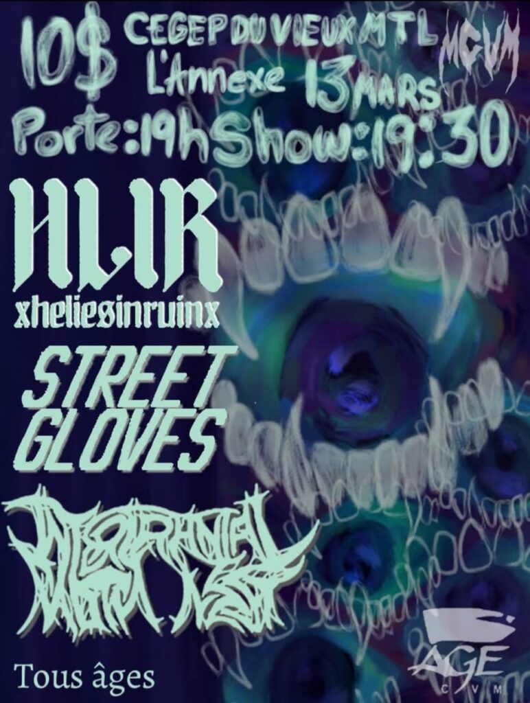 XHELIESINRUINX STREET GLOVES INTRACRANIAL MOTH NEST