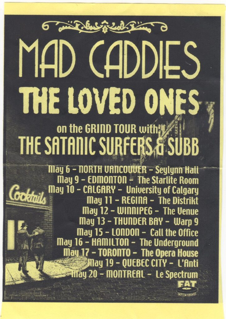 MAD CADDIES SATANIC SURFERS THE LOVED ONES