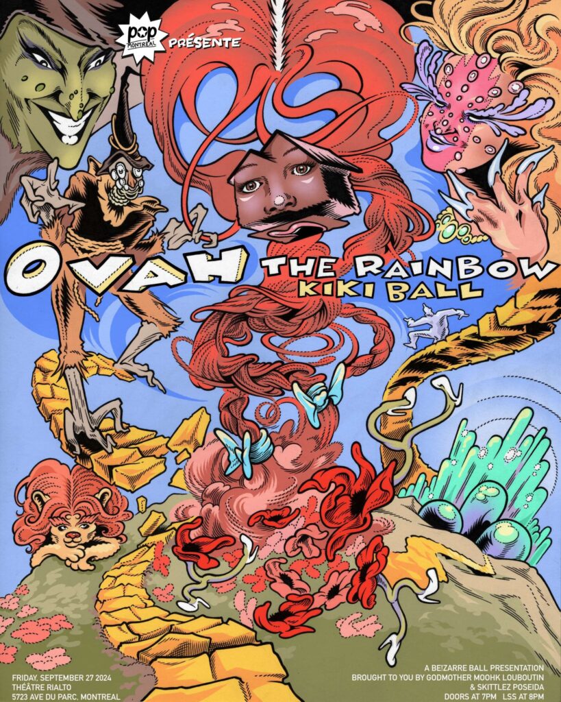 OVAH THE RAINBOW KIKI BALL