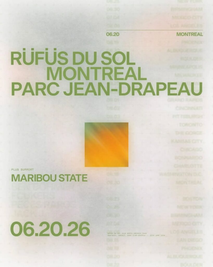 RÜFÜS DU SOL MARIBOU STATE