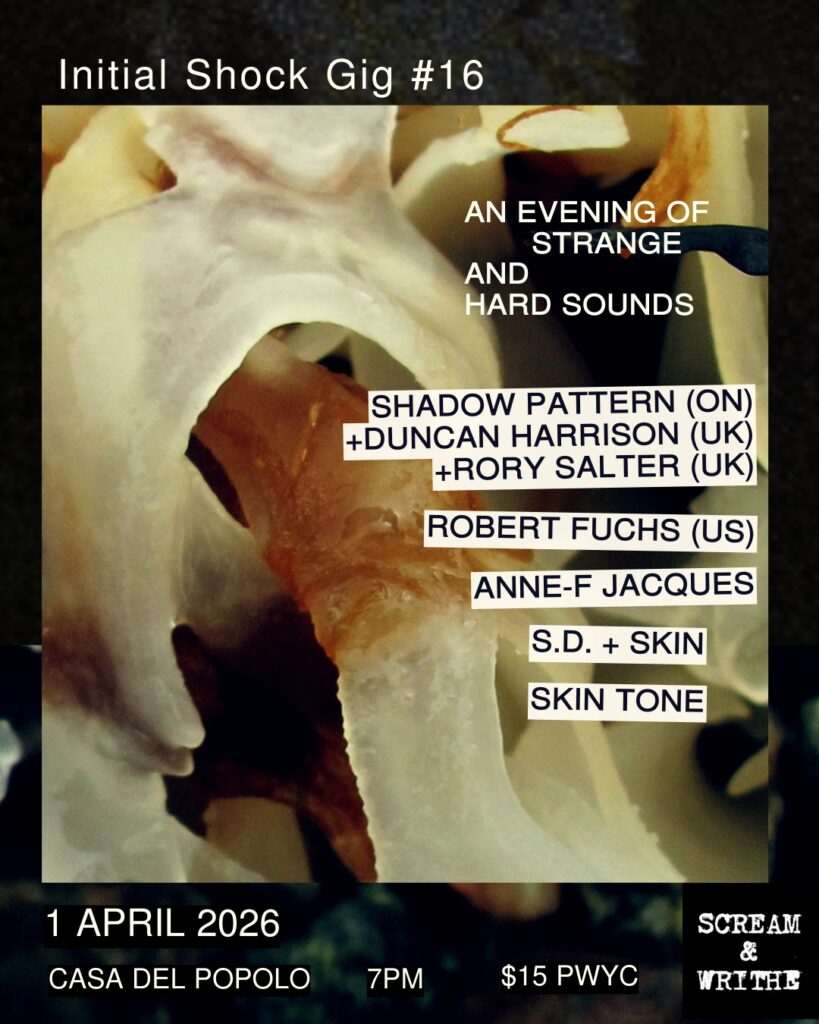 SHADOW PATTERN DUNCAN HARRISON RORY SALTER ROBERT FUCHS ANNE-F JACQUES S.D. + SKIN SKIN TONE