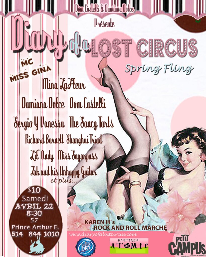 DIARY OF A LOST CIRCUS