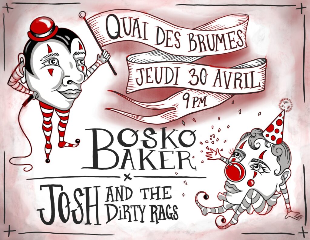 BOSKO BAKER JOSH AND THE DIRTY RAGS