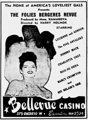 Annonce — Bellevue Casino