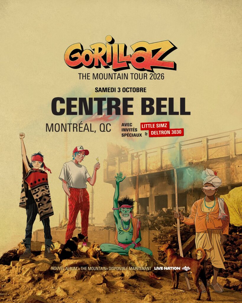 GORILLAZ LITTLE SIMZ DELTRON 3030