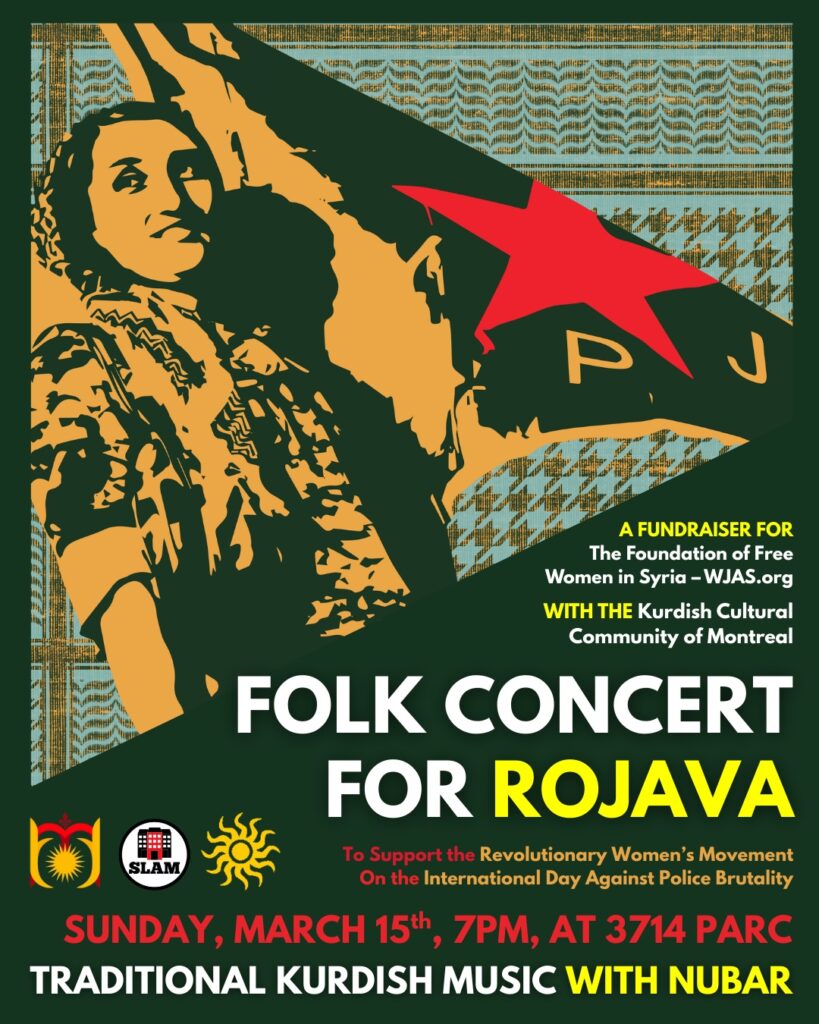 FOLK CONCERT FOR ROJAVA