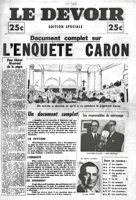 Enquête Caron