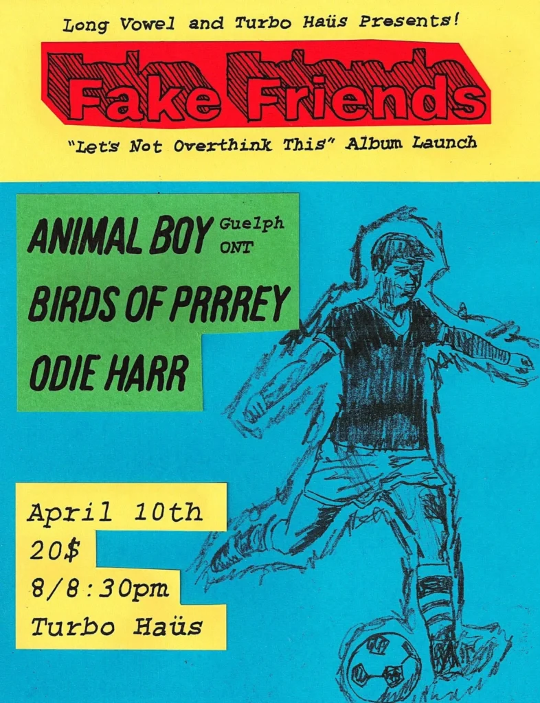 FAKE FRIENDS ANIMAL BOY BIRDS OF PRRREY ODIE HARR