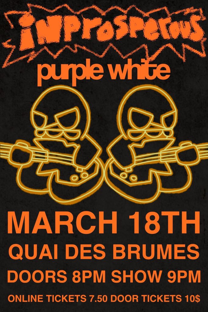 INPROSPEROUS PURPLE WHITE