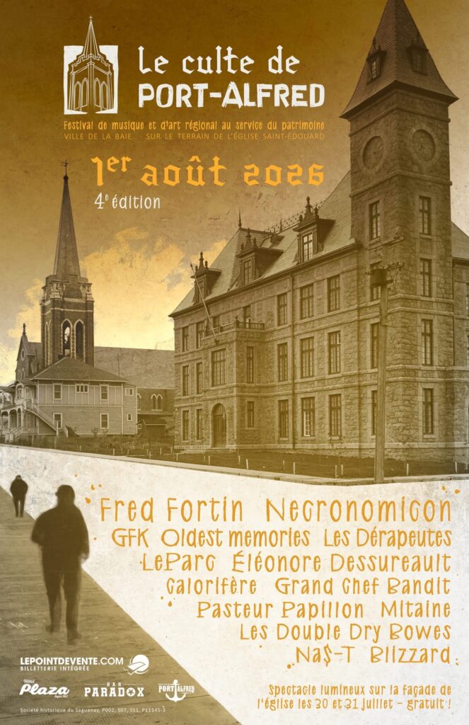 FRED FORTIN NECRONOMICON GFK OLDEST MEMORIES LES DÉRAPEUTES LEPARC ÉLÉONORE DESSUREAULT CALORIFÈRE GRAND CHEF BANDIT PASTEUR PAPILLON MITAINE LES DOUBLE DRY BOWES NA$-T BLIZZARD