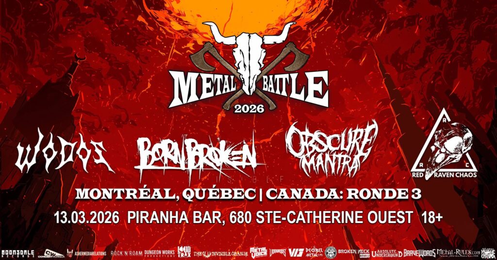 WODOS BORN BROKEN OBSCURE MANTRA RED RAVEN CHAOS