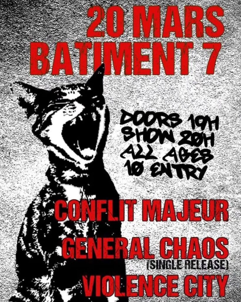 CONFLIT MAJEUR GENERAL CHOAS VIOLENT CITY