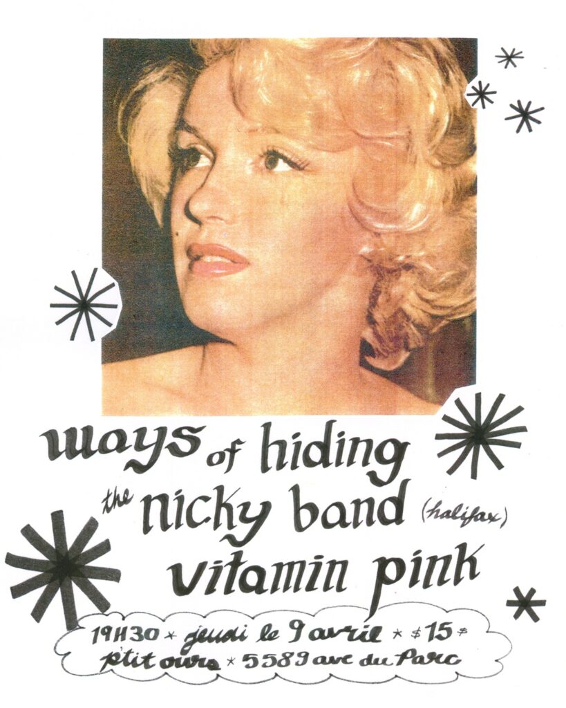 WAYS OF HIDING NICKY BAND VITAMIN PINK
