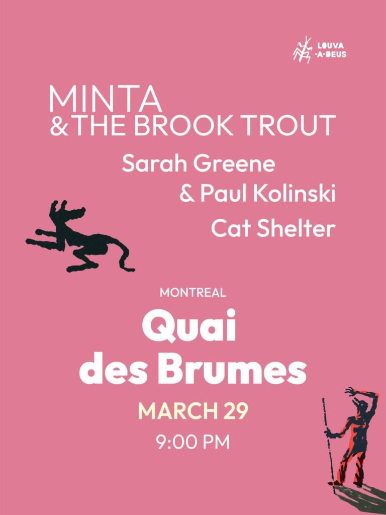MINTA & THE BROOK TROUT SARAH GREENE PAUL KOLINSKI CAT SHELTER