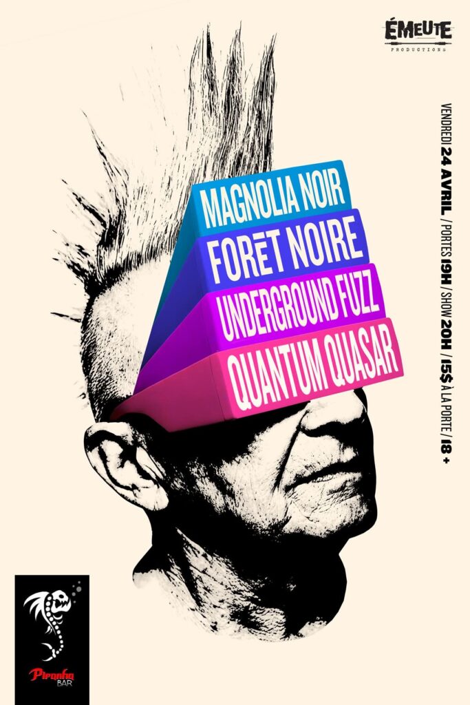 MAGNOLIA NOIR FORÊT NOIRE UNDERGROUND FUZZ QUANTUM QUASAR