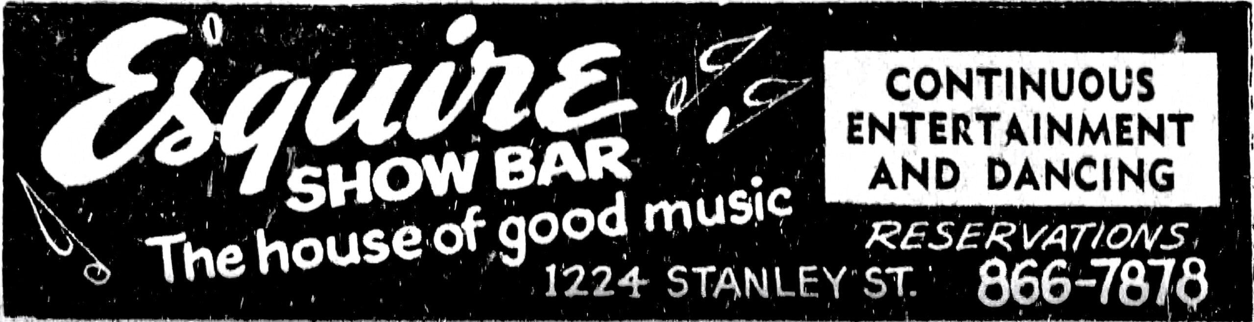 Esquire Show Bar — logo