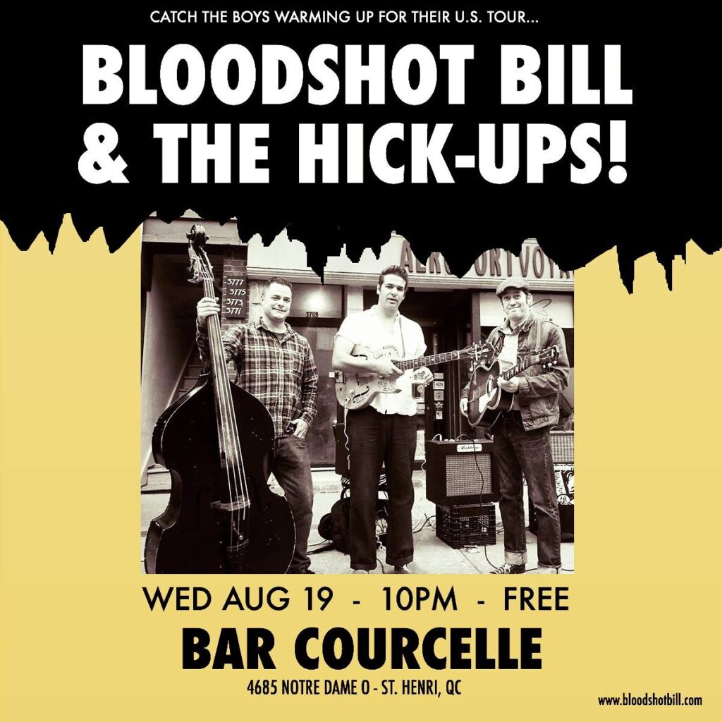 BLOODSHOT BILL & THE HICK-UPS!