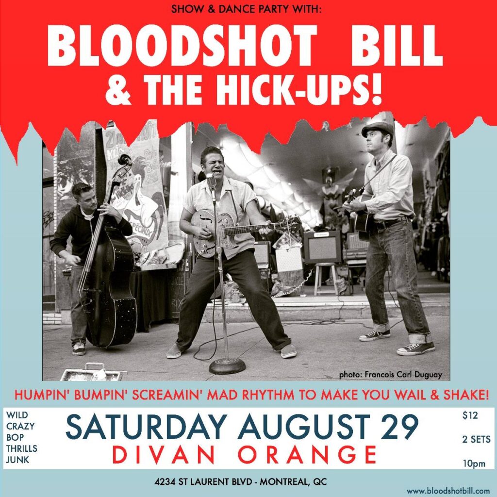BLOODSHOT BILL & THE HICK-UPS!