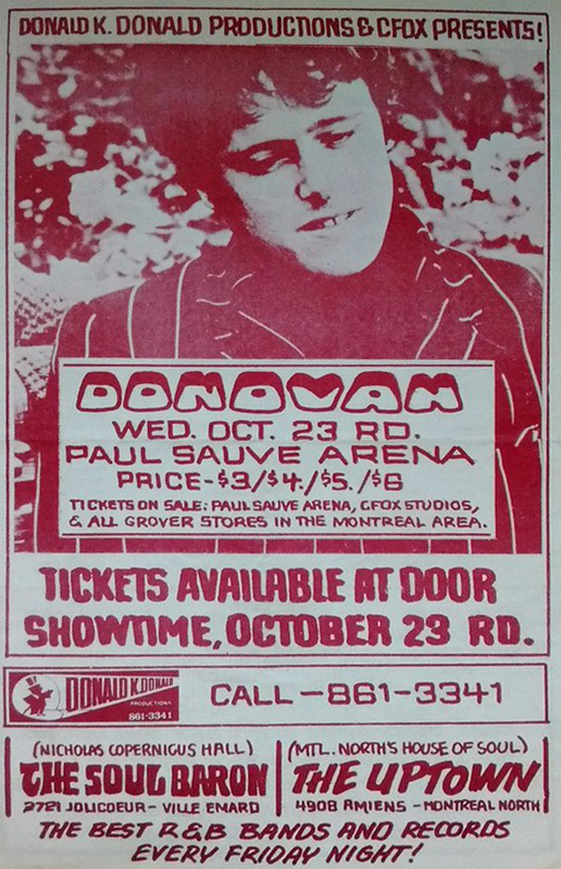 Affiche — Donovan