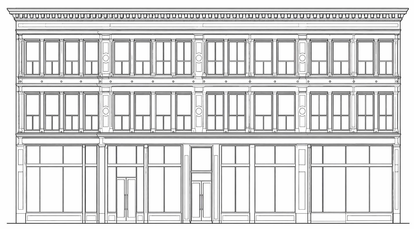 Reproduction architecturale — Chez Maurice