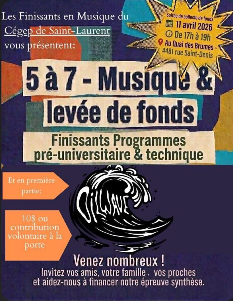 FINISSANTS EN MUSIQUE DU CÉGEP SAINT-LAURENT