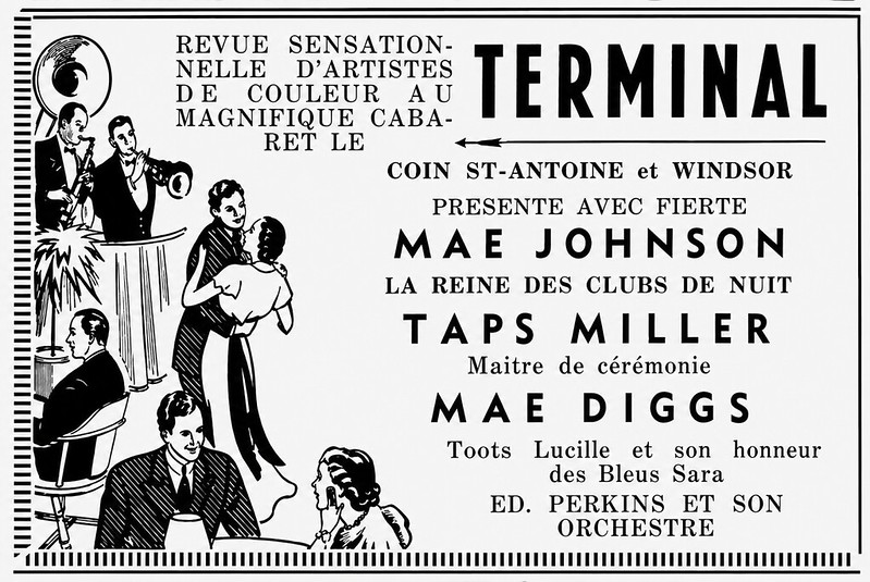 MAE JOHNSON TAPS MILLER MAE DIGGS EDWARD PERKINS ORCHESTRA