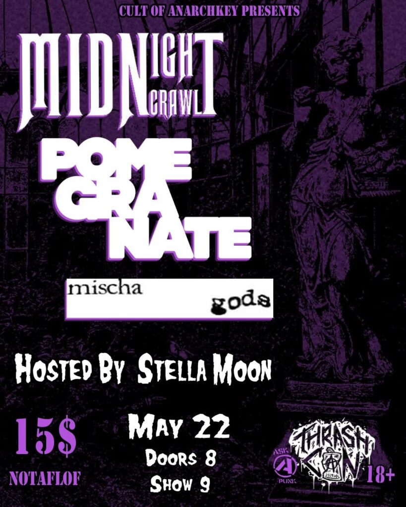 MIDNIGHT CRAWL POMME GRANATE MISCHA GODS