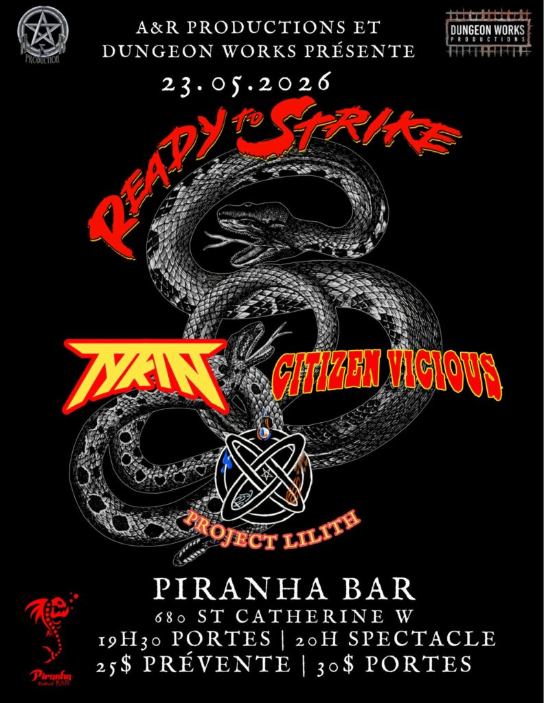 READY TO STRIKE TYKIN CITIZEN VICIOUS PROJECT LILITH