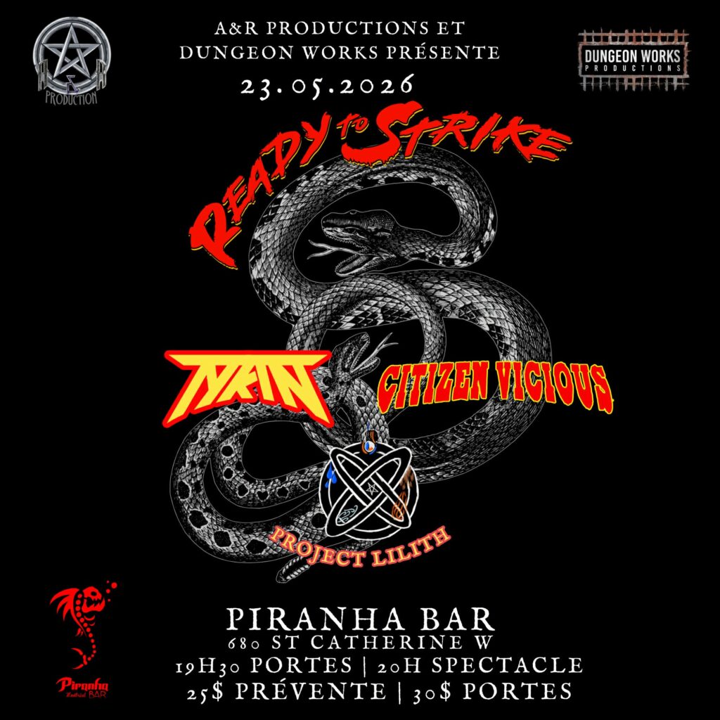 READY TO STRIKE TYKIN CITIZEN VICIOUS PROJECT LILITH