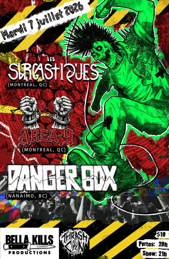 LES SARCASTIQUES AREA 9 DANGERBOX