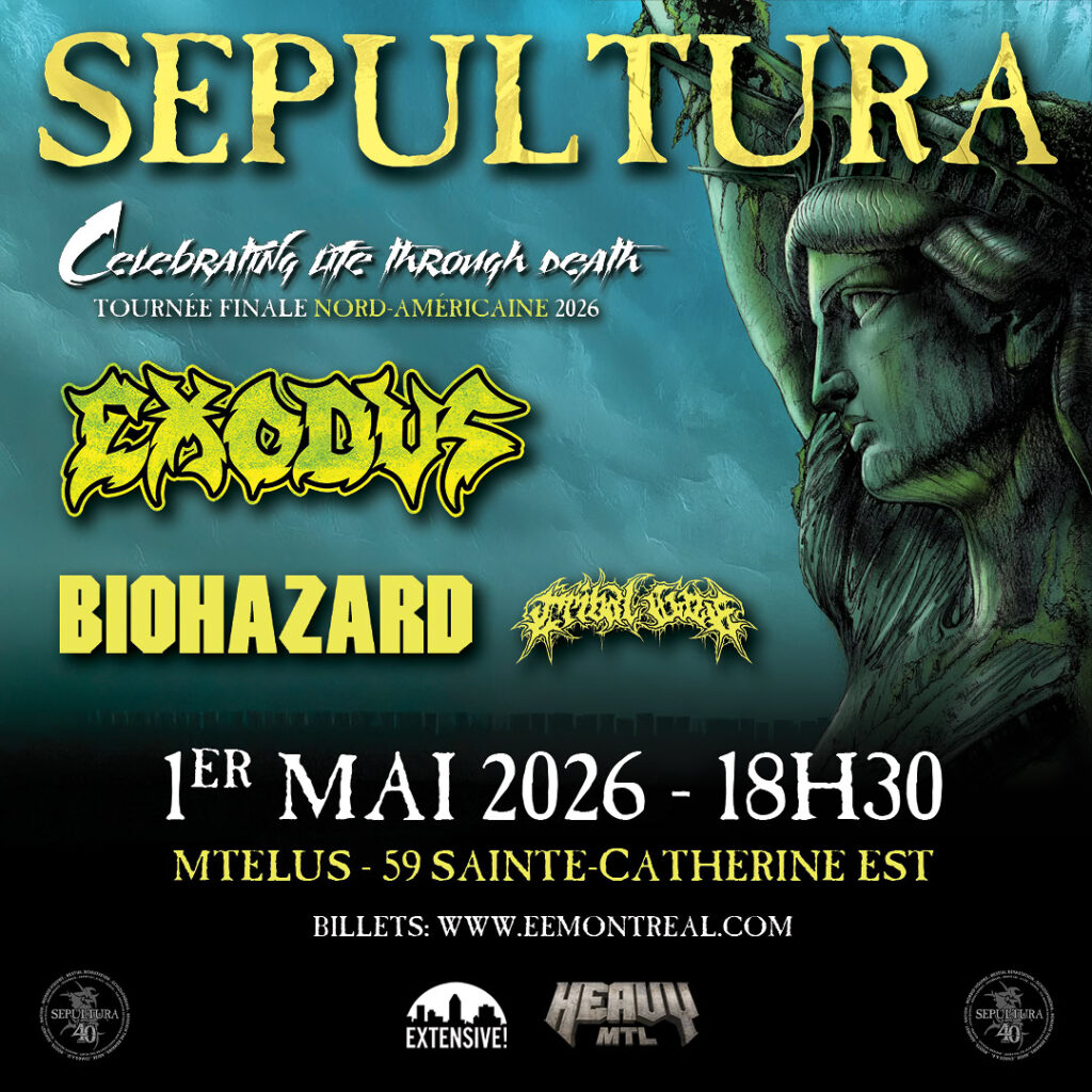 SEPULTURA EXODUS BIOHAZARD TRIBAL GAZE