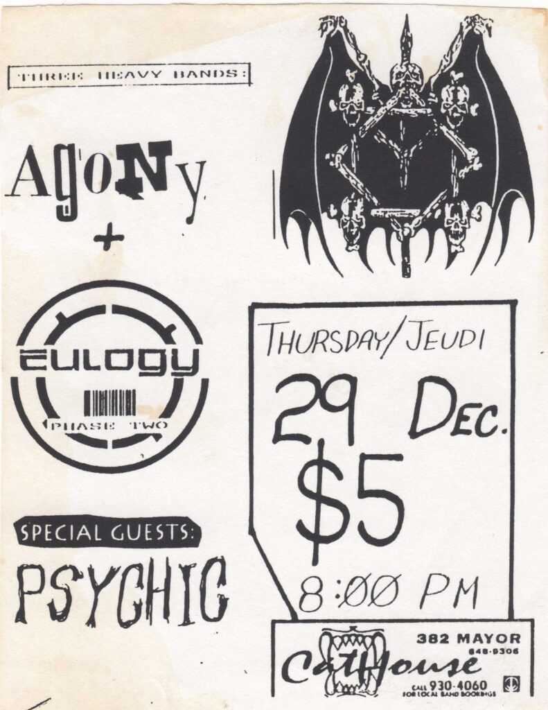 AGONY EULOGY PSYCHIC