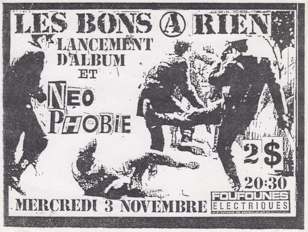 LES BONS À RIEN NEO PHOBIE