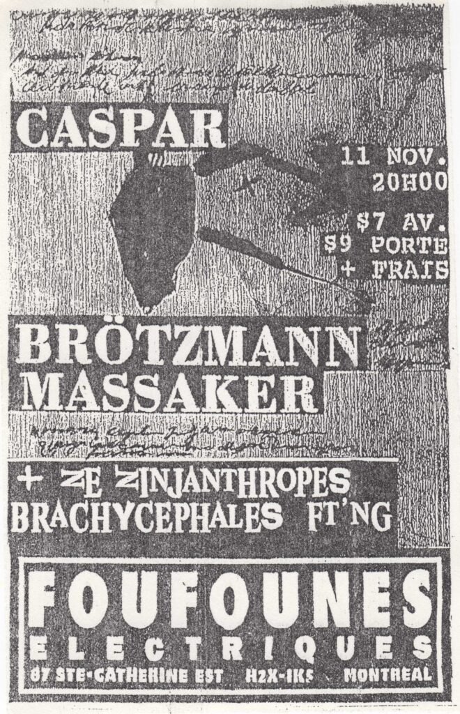 CASPAR BRÖTZMANN MASSAKER ZE ZINJATHROPES BRACHYCEPHALES FTNG