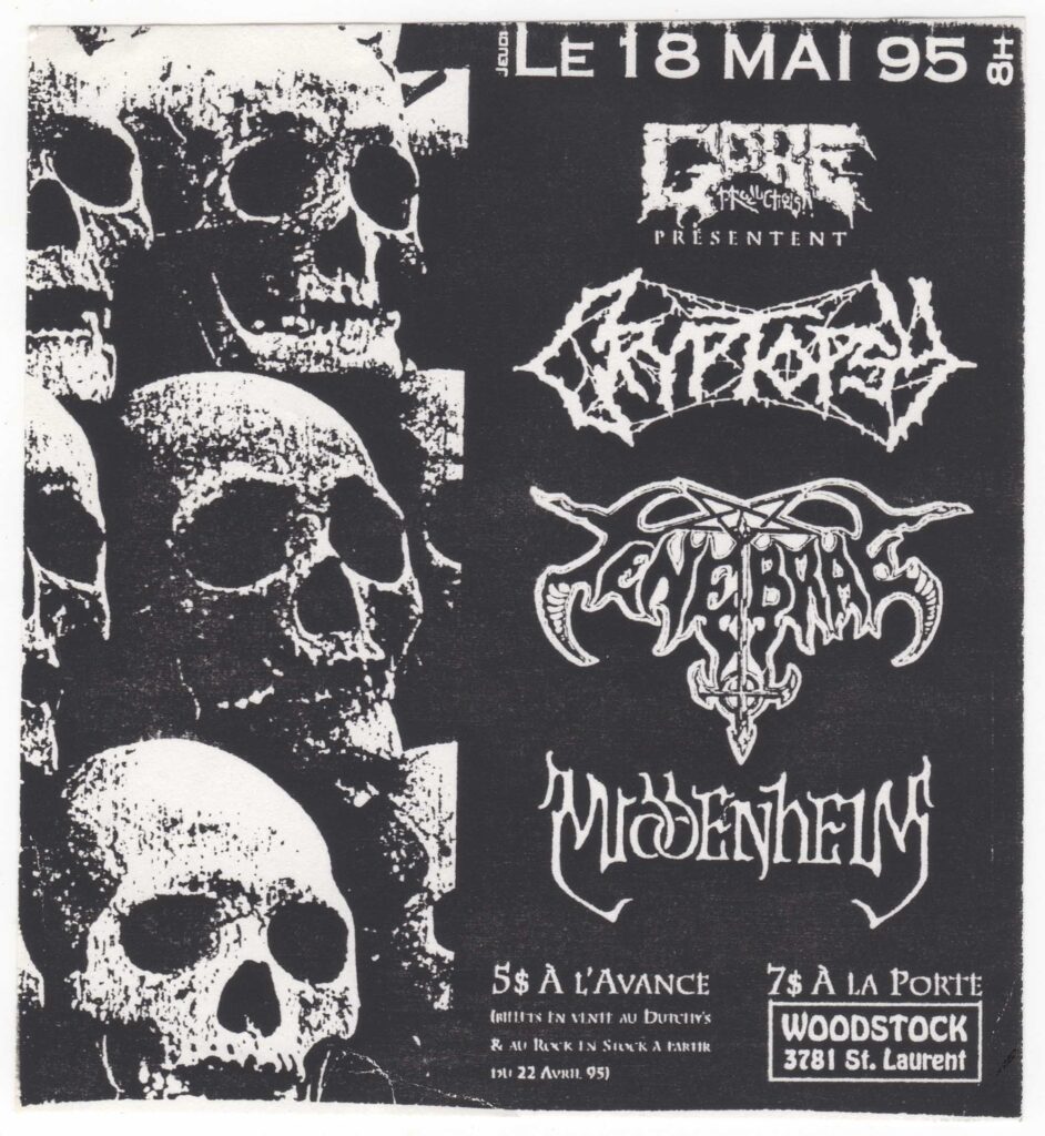 CRYPTOPSY TENEBRAE MIDDENHEIM