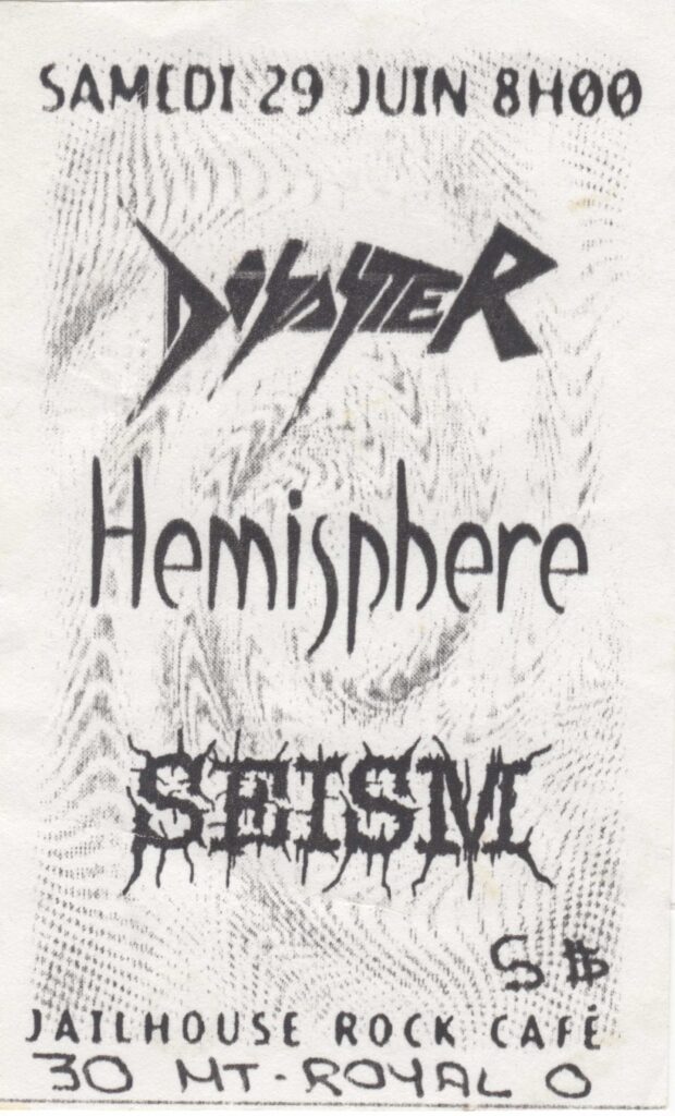 DISASTER HEMISPHERE SEISM