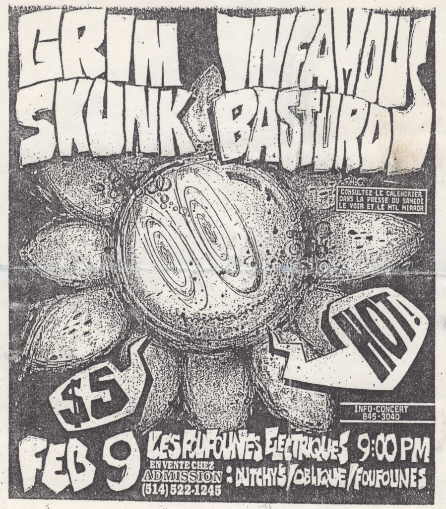 GRIM SKUNK INFAMOUS BASTURDS