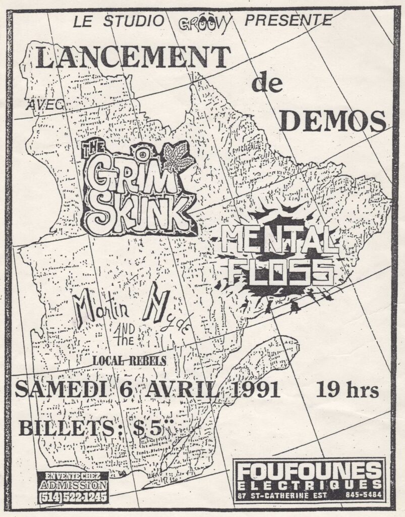 GRIM SKUNK MENTAL FLOSS MARTIN HYDE AND THE LOCAL REBELS