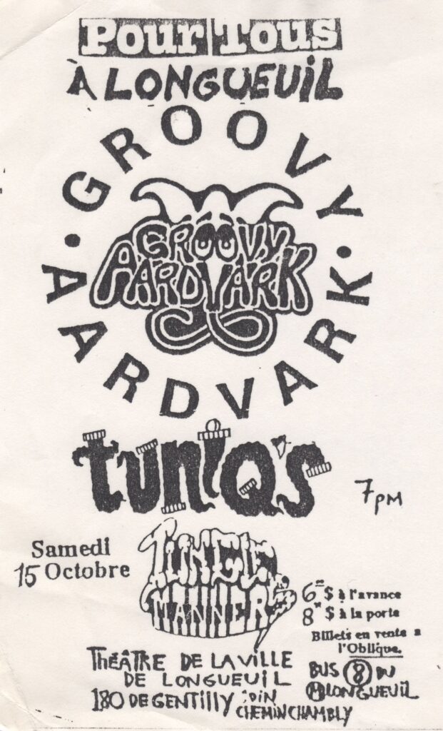 GROOVY AARDVARK TUNIQ&rsquo;S JUNGLE MANNERS