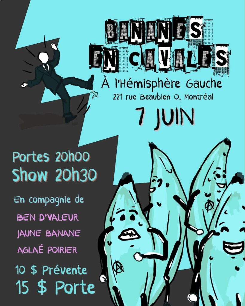 BANANES EN CAVALES
