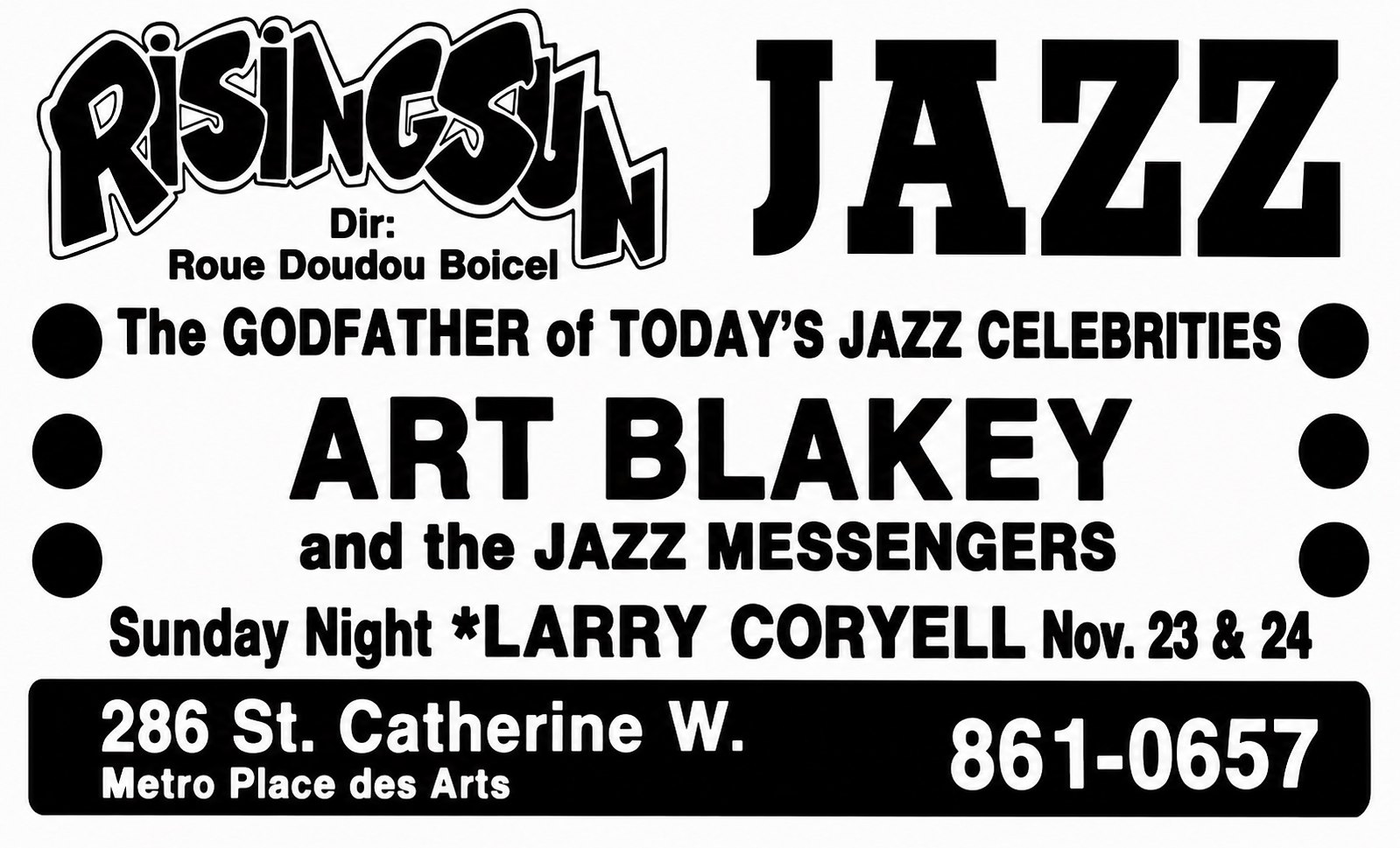 Ad — Art Blakey