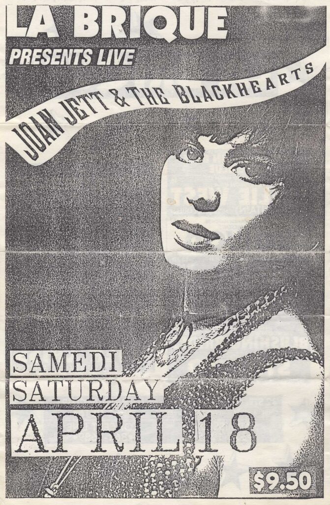 JOAN JETT & THE BLACKHEARTS