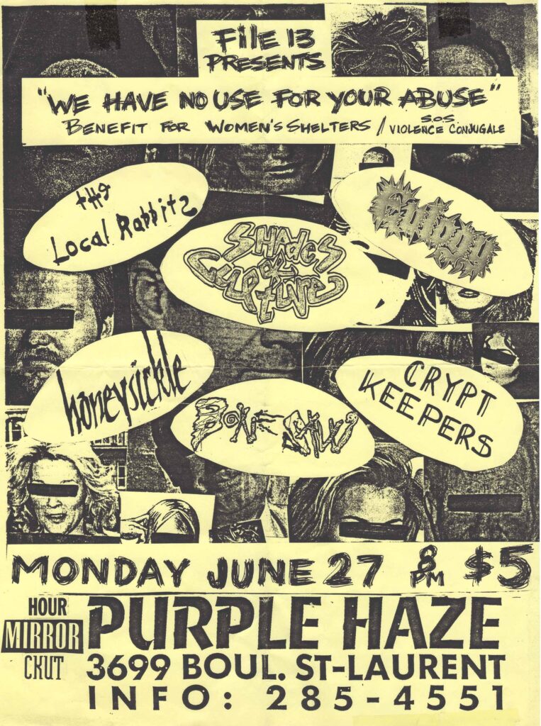 THE LOCAL RABBITS SHADES OF CULTURE EULOGY HONEYSICKLE BONE STEW CRYPT KEEPERS